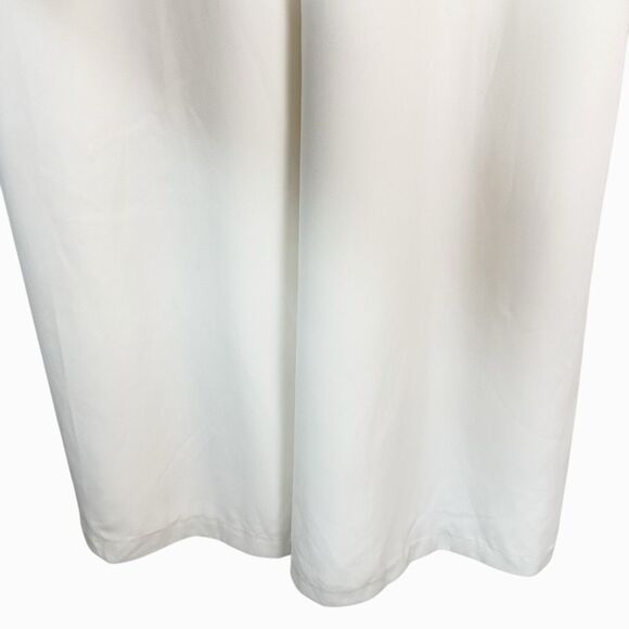 BHLDN JILL STUART White Nicki Jumpsuit Size 2 XS Wide Leg Spaghetti Ivory - Picture 5 of 13